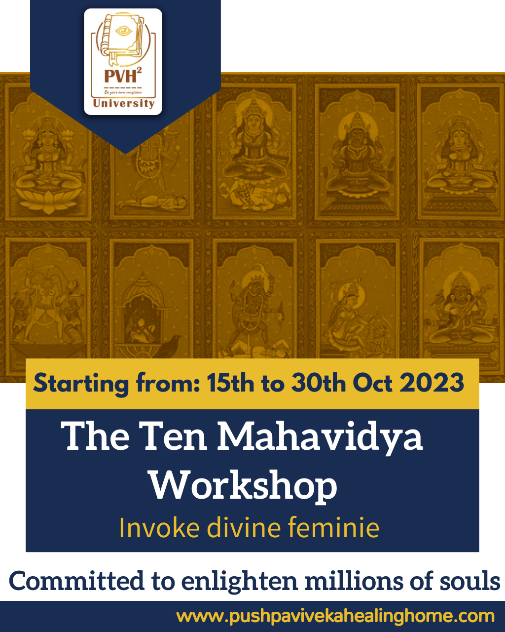 The Ten Mahavidya Workshop: Invoke Divine Feminie | PVHH,Bangalore,Services,Education & Classes,77traders